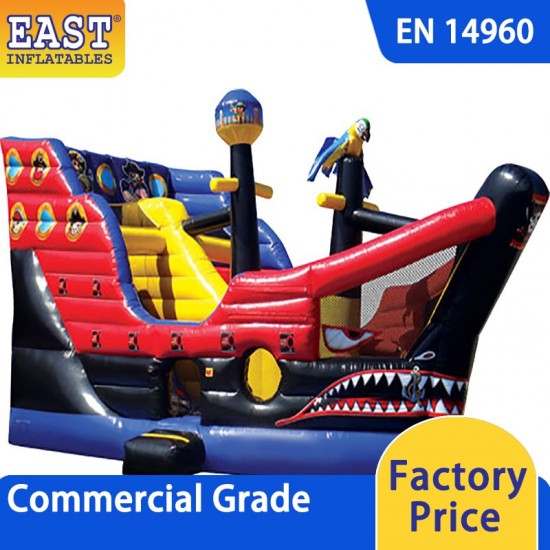 Pirate Ship Combo Bounce House