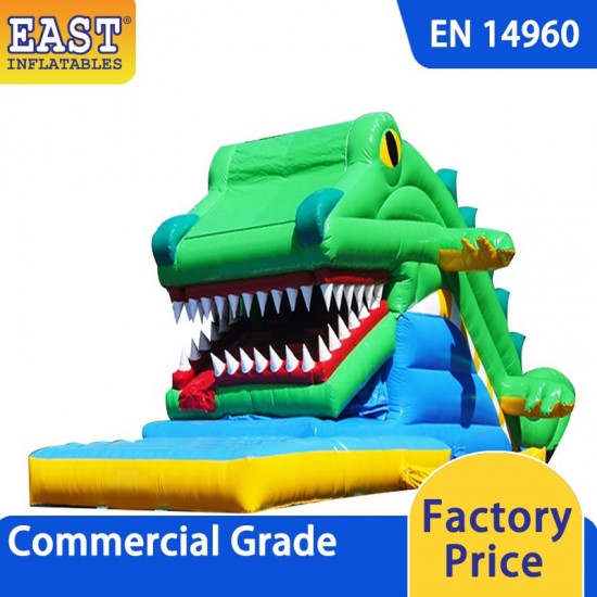 Crocodile Snappy Inflatable Slide