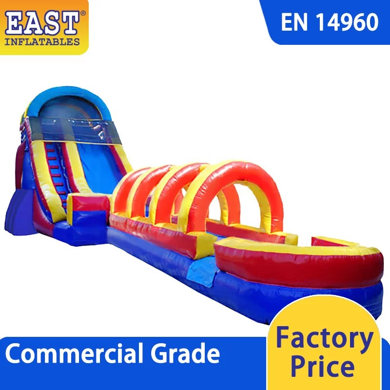 Giant inflatable water store slide for adults