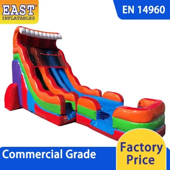 Commercial inflatable store water slides