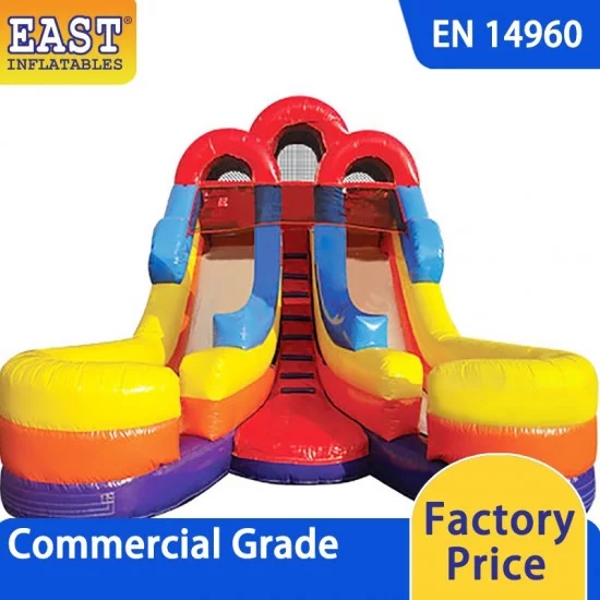 Double on sale water slide