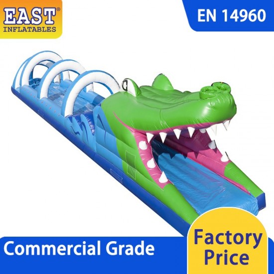 Crocodile Inflatable Water Slide