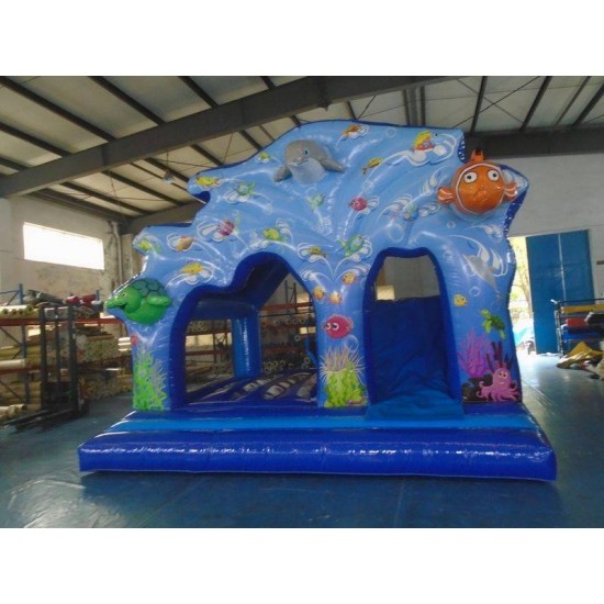 Commercial Bouncy Castle With Slide