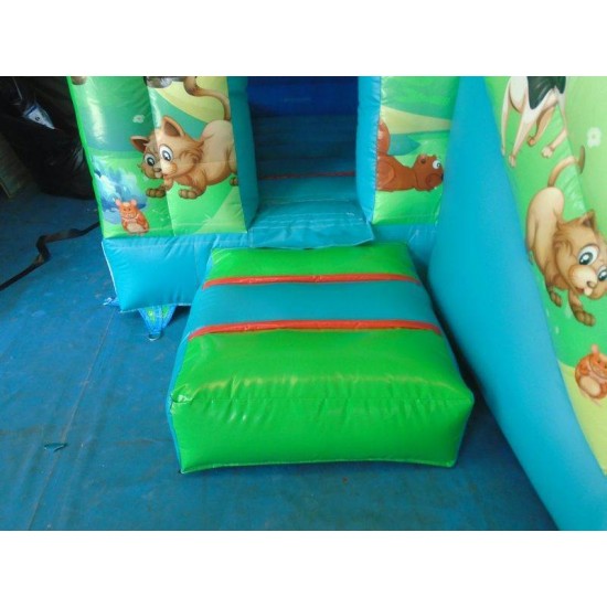 Farm Bouncy Castle Slide