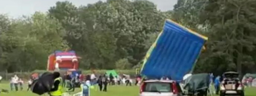 Will Strong Winds Affect Your Bouncy Castle?